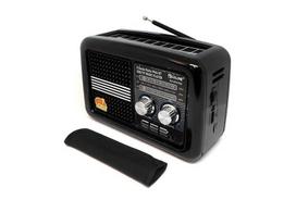 Radijas su saulės panele ir Bluetooth