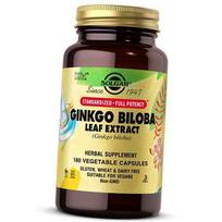 Ginkgo biloba lapų ekstraktas, Solgar 180 daržovių kepurėlių (71313002) 180vcaps
