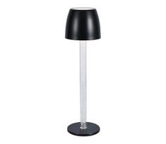 LED Pritemdomas įkraunamas stalinis šviestuvas LED/3W/5V 3000K juoda