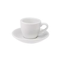 Puodelis su lėkštute Loveramics Egg White Espresso, 80 ml