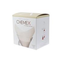 Sulankstyti popieriniai filtrai Chemex Squares, 100 vnt.