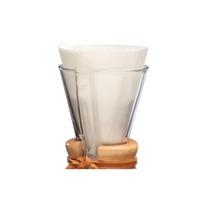 Nesulankstyti popieriniai filtrai Chemex Half Moon, 100 vnt. (3 puod. Chemex)
