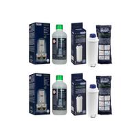 Priežiūros priemonių rinkinys De'Longhi EcoDecalk (DLSC500) + vandens filtras (DLSC002), 2 vnt.