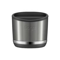 Sage the Knock Box™ 10 kavos tirščių šalinimo dėžutė - juoda/sidabrinė