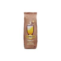 Tirpūs vanilės skonio kakavos pagrindo cappuccino gėrimo milteliai Caprimo Cappuccino Vanilla Less Sugar, 1 kg