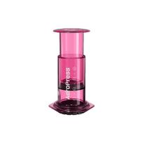 AeroPress Coffee Maker - Clear Pink