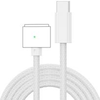 C tipo USB, skirtas Magsafe 3 magnetinio įkroviklio laidui, nešiojamojo kompiuterio įkrovimo laido keitiklis PD 140 W, skirtas MacBook Air / Pro A2442 A2485 A2681