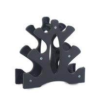 Triangular Dumbbell Rack Stand 3 Tier Weight Hoder 23x22.5x8.5cm for Home Gym Exercise