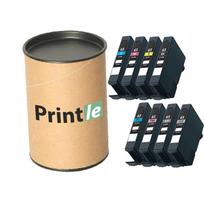 Canon CLI-65 kasečių rinkinys 8 x 12.7ml (Printle) CLI65 (su mikroschema)