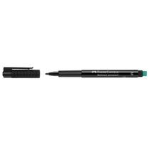 Permanentinis žymeklis Faber Castell Multimark M 1,00 mm, juodas, su trintuku