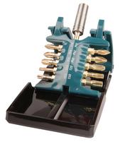 11 vnt. Torsion sukimo antgalių komplektas (PH 1,2,3/ PZ 1,2,3/ T15,20,25,30/ Torsion magnetinis laikiklis Makita B-28597
