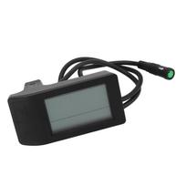 Elektrinio dviračio LCD ekrano matuoklis, atsparus vandeniui 5 kontaktų jungties dviračio konversijos matuoklis, skirtas Bafang
