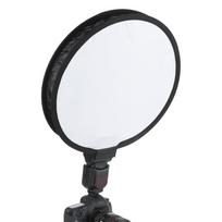 40cm nešiojamas sulankstomas apvalios formos Speedlite Softbox difuzorius, skirtas fotoaparato blykstei