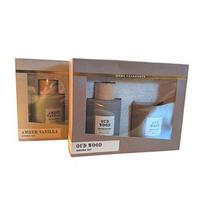 Namų gaiviklio su lazdelėmis ir kvapiosios žvakės rinkinys AROMA DI ROGITO HOME FRAGRANCE, 2 vnt.