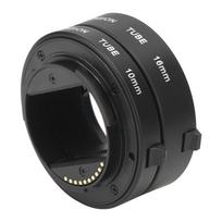 10 mm / 16 mm makro adapterio žiedo automatinio fokusavimo prailginimo vamzdelis, skirtas „Sony NEX E“ fotoaparatui
