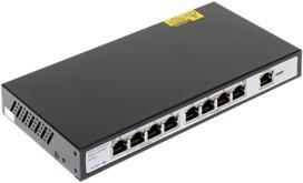 SWITCH POE GTS-A1-10-81 8 PRIEVADŲ