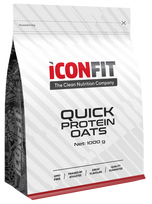 ICONFIT Quick Protein Oats - šokolado skonio košė, 1000 g