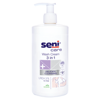 SENI Care valomosis kremas 3in1 su 3% šlapalo 500 ml