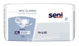 SENI Classic Extra Large orui laidžios anatominės sauskelnės, 30vnt.