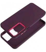 Purpurinis dėklas Samsung Galaxy S24 FE telefonui "Frame Case"