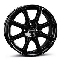Ratlankis BORBET R14x5.5 4x108 ET 24 CB 65 (Black Glossy) (590 KG kg)