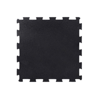 Grindų danga SLICE flooring puzzel 15 mm (Spalva: Juoda)