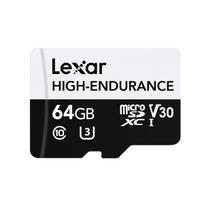 LEXAR HIGH-ENDURANCE MICROSDHC/MICROSDXC UHS-I R100/W45 64GB