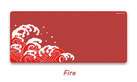 X-Raypad Aqua Control Plus pelės kilimėlis - Wave - Fire - 3XL| 1200x550x4mm