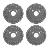 4 vnt. Mezgimo mašinos dalys Guminis ratukas, skirtas Silver Reed SK840 SK830 SK580 SK270 SK218 SK325 gray