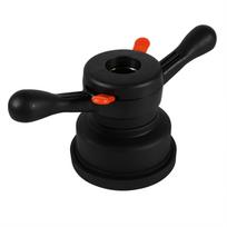Greito atleidimo stebulės sparninė veržlė Ratų balansavimo įrankis Padangų keitimo įrankis(Sriegio skersmuo. 40mm, Žingsnis 3mm) balta