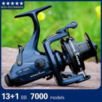 Surfcasting Reels Profesionalios žvejybos ritės Aukštos kokybės spiningo žvejybos ritės Metalinis žvejybos ratas 7000