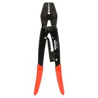 HX 10 anglinio plieno gniuždymo reketo gnybtų gniuždymo replės 1,25–10 mm AWG106 raudona rankena black