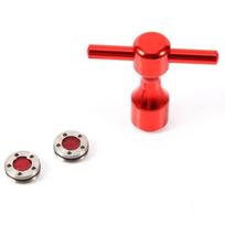 2 vnt. Raudoni golfo putterio svoriai Golfo raktas Veržliaraktis Įrankių rinkinys skirtas Scotty Cameron(40g)