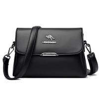 High-quality leather crossbody bag fashion women luxury ladies shoulder messenger bag