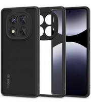 Matinis juodas / skaidrus dėklas Xiaomi Redmi Note 14 Pro 5G / Poco X7 5G telefonui "Tech-Protect Magmat"