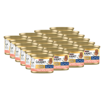 Purina Gourmet Gold putėsiai su lašiša 24x85g
