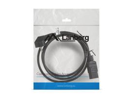 LANBERG CEE 7/7 to IEC 320 C19 power cable, 1.8m
