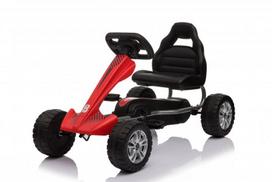 Keturratis Go-Kart 1801 Raudonas
