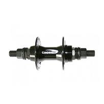 Galinė stebulė Chosen BMX // M14 x 180 mm x 48H, 1/2 x 1/8", aliuminė (juoda)