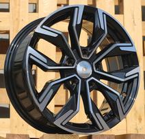 Ratlankis RACINGLINE B1518 R16x6.5 5x114.3 ET 41 CB 66.1 (Black Polished) (620 kg)