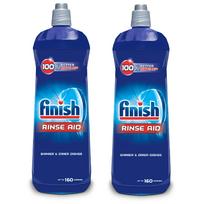 Skalavimo skystis indaplovėms FINISH Shine&Dry, 2 x 800 ml