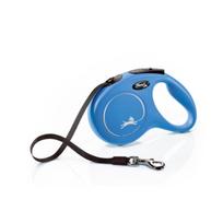 Flexi New Classic S (tape) 5 m, blue - dog leash | 3791 | 4000498023211