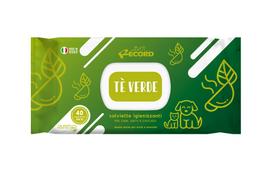 RECORD WET WIPES 20X30 CM GREEN TEA 40pcs | 9981 | 8011391709979