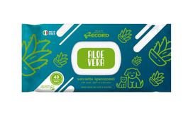 RECORD WET WIPES 20X30 CM ALOE VERA 40pcs | 9982 | 8011391970737