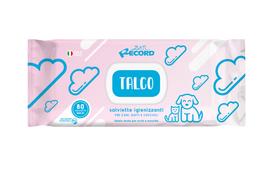RECORD WET WIPES 20X30 CM TALC 80pcs | 9983 | 8011391709917