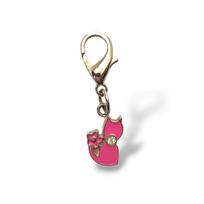 Piekariņš SWEETY CAT 1,7x1cm CZECH CRYSTAL-PINK | 5554 | 4047059409589
