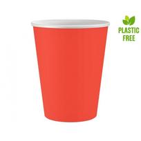 Puodeliai raudoni (6 vnt./250 ml)