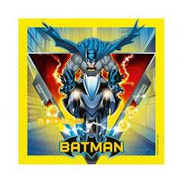 Servetėlės „Batman Rogue Rage“ – Betmeno tematikos stalo dekoras (20 vnt., 33 × 33 cm)