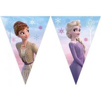 Vėliavėlių girlianda popierinė  "Frozen 2: Wind Spirit" 2,3 m