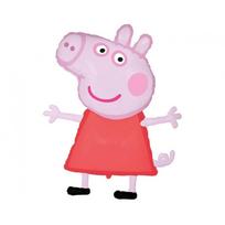 Folinis forminis balionas Kiaulytė Pepa "Peppa Pig", rožinis (70x102 cm)